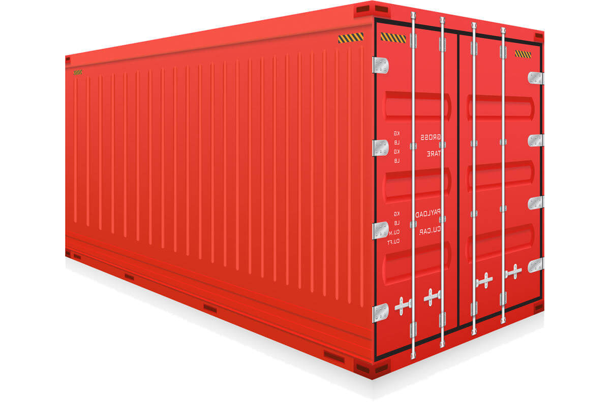 shippingcontainer20ftredisolated Container Solutions