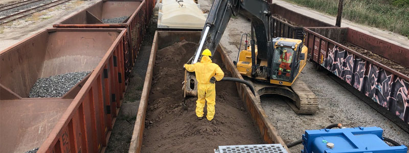 Reducing gross overweight gondola railcar